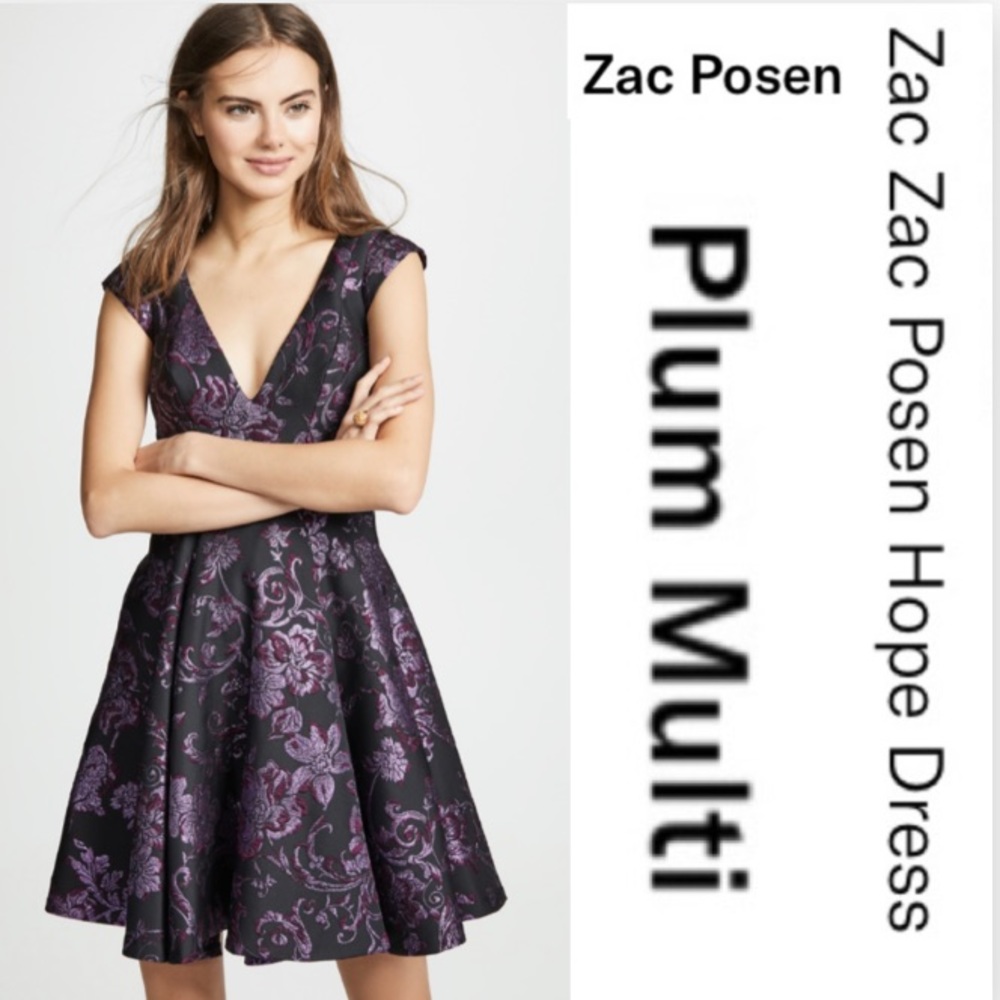 🌟Zac Posen Hope Dress-Size 4 - Picture 7 of 16